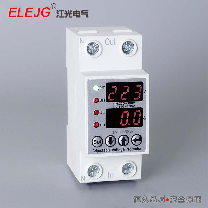 Intelligent current-limiting over-voltage protector